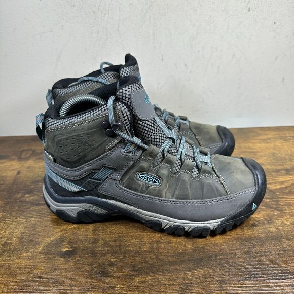 KEEN Targhee III Mid Waterproof Hiking Boots Shoes Women's Size 7‎ - Picture 1 of 8